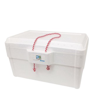 ไทยโฟม กล่องโฟมปิคนิครุ่นใหญ่ ขนาด 10 กิโลกรัม Thai foam, picnic foam box, large size, size 10 kg