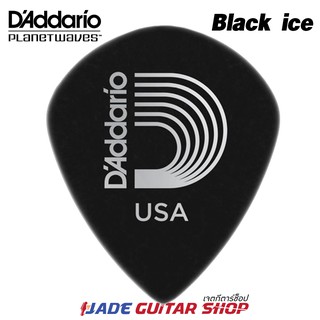 Black Ice guitar pick by Daddario ปิ๊ค แบล็ก ไอซ์ ดำดุ ของแท้ 100%