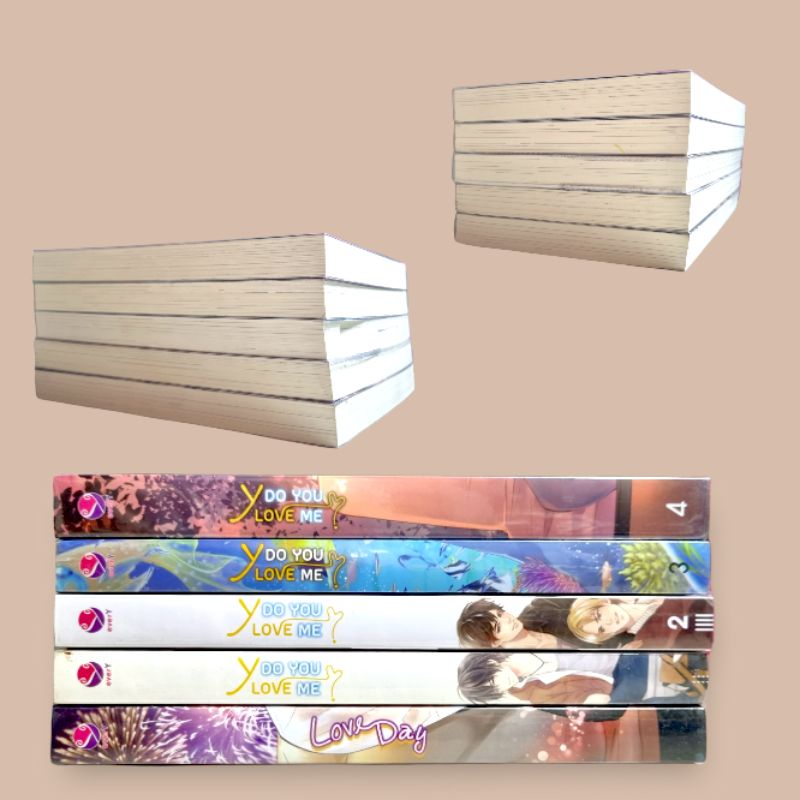 นิยายวาย รวมเรื่องสั้น สำนักพิมพ์ everY Love Day,  Y Do you love me 1-4 หนังสือมือสอง สภาพดี พร้อมส่