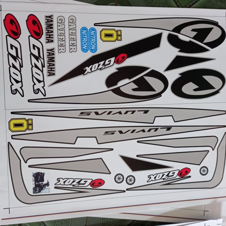 Luvias gzox แสตมป์แบบถอดได้สีดําและสีเงิน