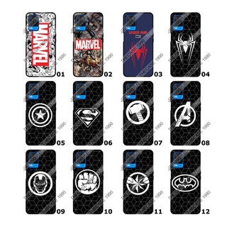 OPPO A15 2020 A54 4G  A74 4G A74 5G เคสสกรีน เคสมือถือ เคสโทรศัพท์ Case รวมลาย LOGO Marvel Avengers