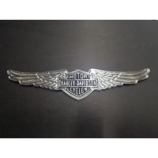 Logo Harley davidson 17 cm งาน เหล็ก