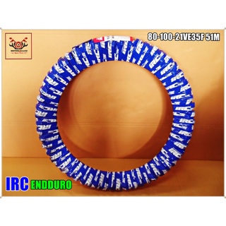 "IRC" ENDURO MOTORCROSS TIRE size 80-100-21 model VE 35 F 51M  // ยางนอก ขอบ21 ลายวิบาก 80-100-21 รุ่น VE 35 F 51M