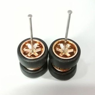 10m.m. TE37 pink gold 1:64 แกนยาว 3.2c.m.