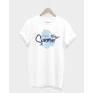 เสื้อยืดออกทริป Enjoy SUMMER Tshirt