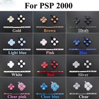 อะไหล่ปุ่มกดซ้าย ขวา ABXY แบบเปลี่ยน สําหรับ Sony PSP 2000