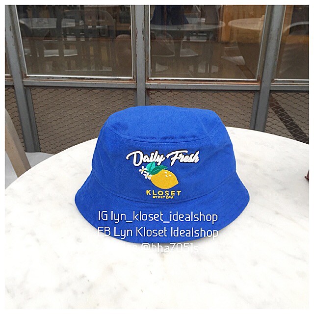 ✨✨ KLOSET GIFT SHOP SALE หมวกbucket dailyfresh💙🤍