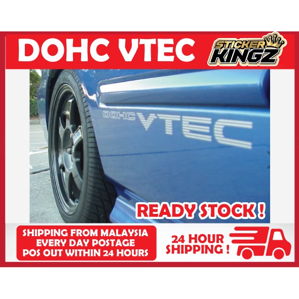 VTEC DOHC สติ๊กเกอร์ Honda EG EK CIVIC EK9 MUGEN SPORT