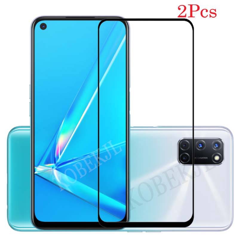 OPPO A92 คุณภาพสูงกระจกนิรภัยคลุมทั้งหมดฟิล์ม OPPO A92 A 92 OPPOA92 2020 ป้องกันหน้าจอ