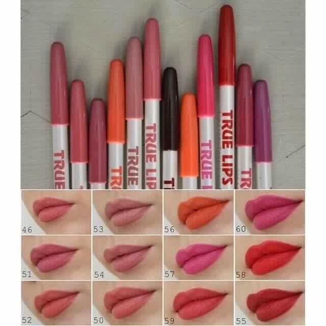 Me now true lips ลิปดินสอ12สี