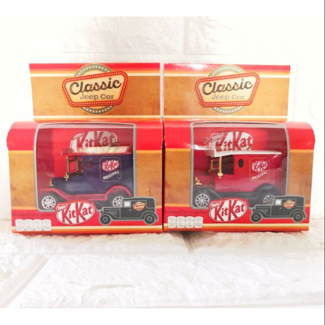 KitKat รถของเล่น Classic Jeep Car (ไม่มีขนม)