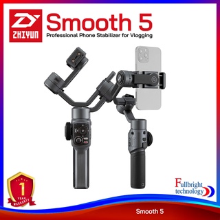 Zhiyun Smooth 5 Professional Phone Stabilizer for Vlogging ไม้กันสั่นสำหรับสมาร์ทโฟน ระดับมืออาชีพ รับประกันศูนย์ไทย 1 ปี