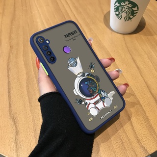 เคส Realme 5 5I 5S 6I 5 Pro C3 A31 A8 2020 Case New Thin Casing น่ารัก แฟชั่น ขอบเหลี่ยม สีชมพู สีดำ เคส กันกระแทก พร้อมส่ง ของผู้ชาย แบบแข็ง หรูหรา หนัง เคสโทรศัพท์ ลายใหม่ๆ F145