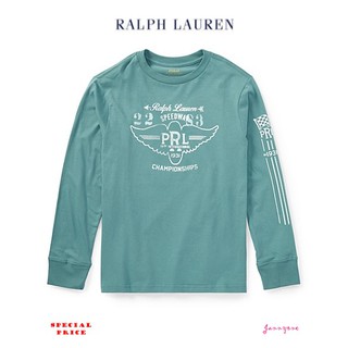 RALPH LAUREN COTTON JERSEY GRAPHIC T-SHIRT ( BOY SIZE 8-20 )