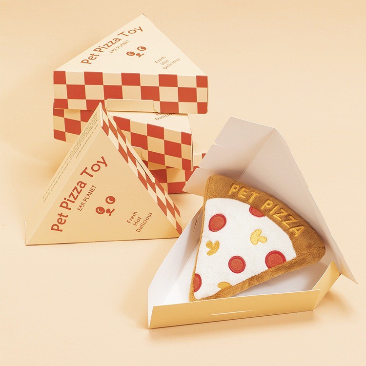 LDpaws พร้อมส่ง Pet Pizza ของเล่นสุนัข ของเล่นสัตว์เลี้ยง มีเสียง
