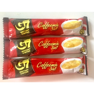 !!พร้อมส่ง!!กาแฟเวียดนาม G7 ca phe thu thiet 3 in 1 พร้อมชง [ เซต3ซอง ]ขนาด 16 กรัมนำเข้าจากเวียตนาม