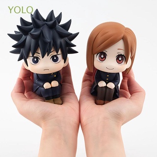 Yolo โมเดลฟิกเกอร์ Pvc รูปการ์ตูนอนิเมะ Jujutsu Kaisen สไตล์ญี่ปุ่นของเล่นสําหรับเด็ก