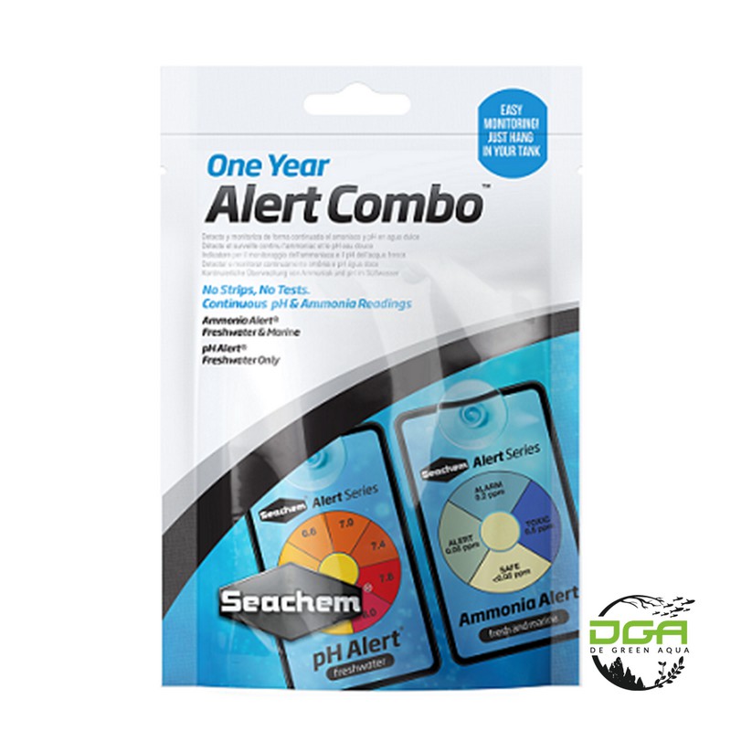 Seachem Alerts Combo pack 1 Year Ammonia Alert & pH Alert