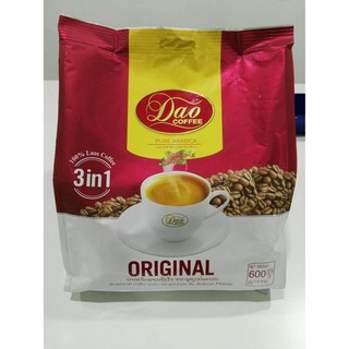 กาแฟปรุงสำเร็จรูป 3in1 Original dao coffee 600g 30ซองX20กรัม