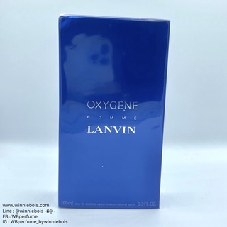 น้ำหอมของแท้ 100% Lanvin Oxygene Homme for men 100 ml.