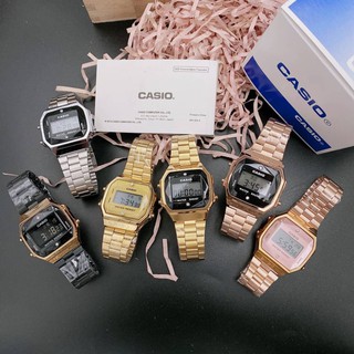 Casio💗 งานมิลเลอร์ สายเลส ดิจิตอล วันเดือนปี Code:W4D050564