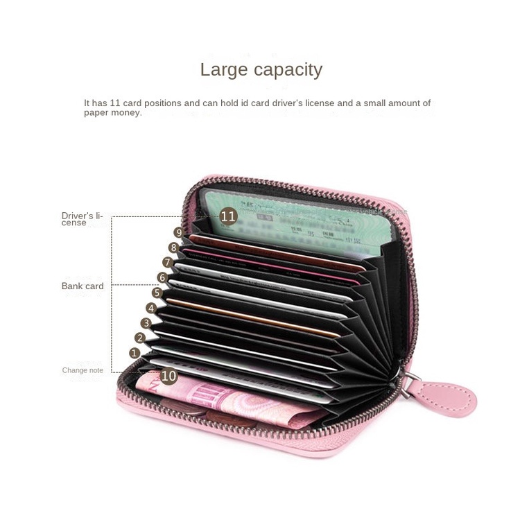 Woven card bag New large capacity card bag