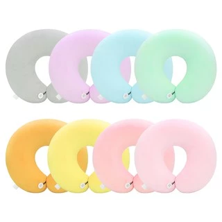Ocean toys ลิขสิทธิ์แท้ หมอนรองคอ สีพาสเทล มินิมอล
