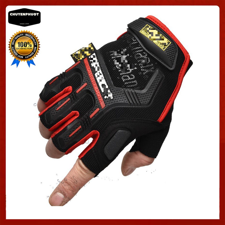 ของแท้ MECHANIX WEAR MPACT OPEN-FINGER MAGIC GLOVES