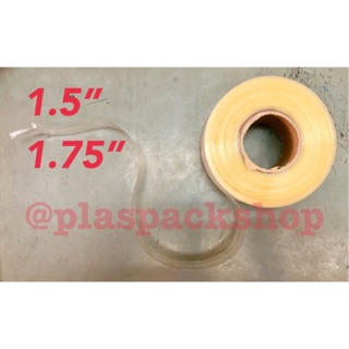 ฟิล์มหดม้วน หน้ากว้าง 1.5นิ้ว-1.75นิ้ว เเบ่งขายม้วน 1 กิโล&lt;พร้อมส่ง&gt;
