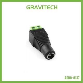 [Gravitechthai] 2.1mm Power Barrel Jack Breakout Adapter - Female