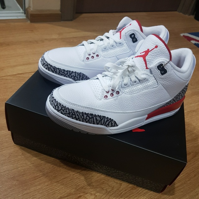 Air Jordan3 Katrina 8.5us มือ1