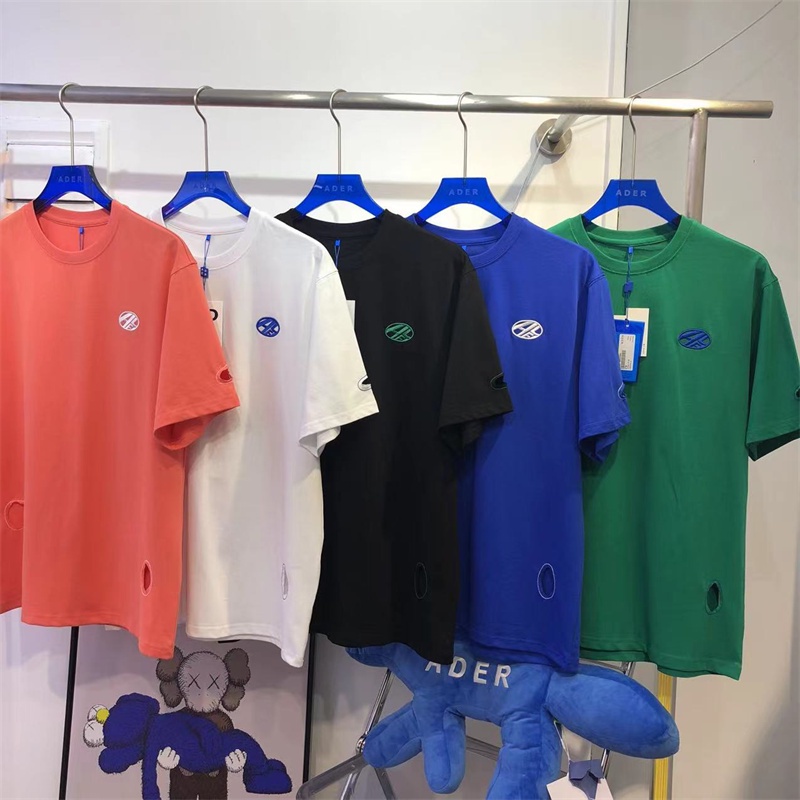 เสื้อยืดแขนสั้นลําลอง ผ้าฝ้าย ทรงหลวม ลาย A&DER ERROR แนวสตรีท แฟชั่นสําหรับผู้ชาย และผู้หญิงS-5XL