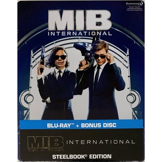 Men in Black: International/เอ็มไอบี หน่วยจารชนสากลพิทักษ์โลก (Blu-ray + Blu-ray Bonus Disc + "Bluecast" Steelbook Versi