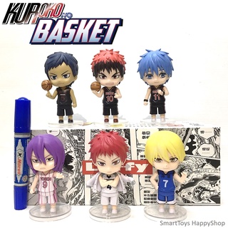 เซ็ตตุ๊กตาโมเดลฟิกเกอร์ KUROKO NO BASKET Limited Edition Model Figure ชุด 6 ตัวแอคชั่นสุดน่ารัก