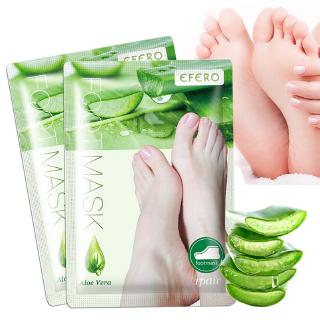 1Pair Dead Skin Remover Feet Mask Exfoliating Heels Foot Mask Pedicure Peeling Feet Mask Description