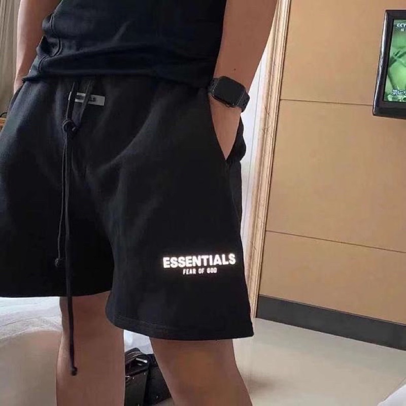 กางเกงแฟชั่น essentials short กางเกงฮิปฮอป ขาสั้น ผ้านิ่มใส่สบาย มาใหม่