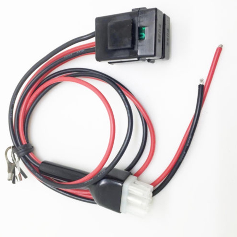 สายไฟ 6 pin dc สําหรับ kenwood วิทยุ ic - 706 ts - 2000 alinco