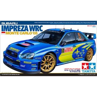 โมเดลประกอบ Tamiya 1/24 TA24281 SUBARU IMPREZA WRC MONTE CARLO05