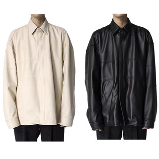 ERRF MIHARA YASUHIRO Sanyuan Kangyu MMY two-color warm stitching imitation sheepskin long-sleeved jacket jacket