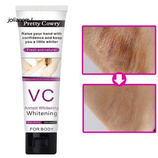 JLNM VC Armpit Whitening Cream Brightening Deodorant Melanin Remove Body Care Paste