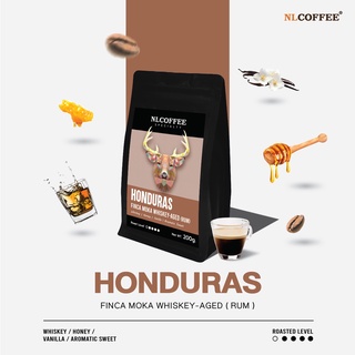 NLCOFFEE SPECIALTY เมล็ดกาแฟ Honduras - Moka Whiskey 200กรัม