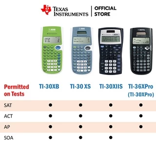 Texas Instruments เครื่องคิดเลขวิทยาศาสตร์ รุ่น TI-30XS Multiview Scientific calculator
