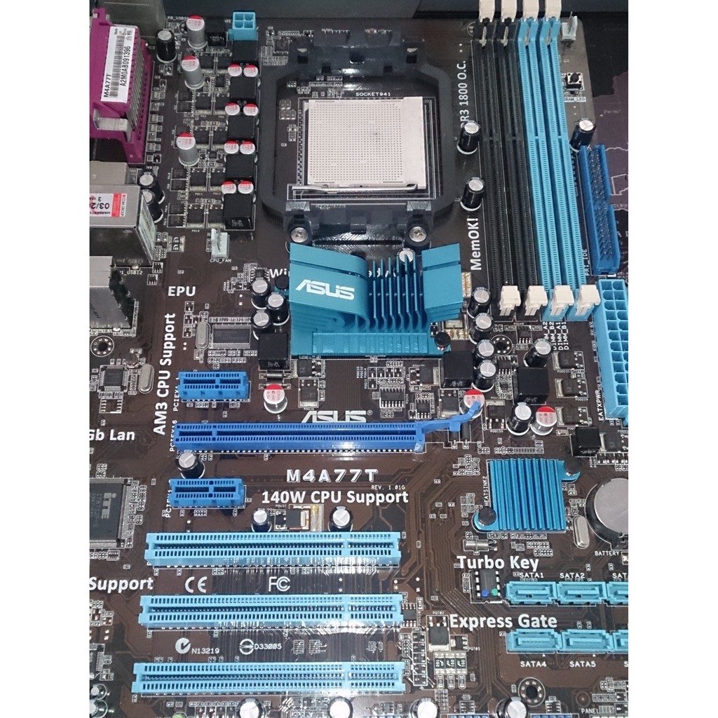Mainboard Asus M4A77T ( AM3 ) | Shopee Thailand