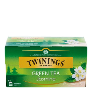 ชาอังกฤษ 1.8กรัม(กล่อง25ซอง) ทไวนิงส์ Jasmine Green Tea ทไวนิ่งส์ ชาเขียวมะลิ รสชาติ ชาเขียวญี่ปุ่นมะลิ 1.8 กรัม 25 ซอง