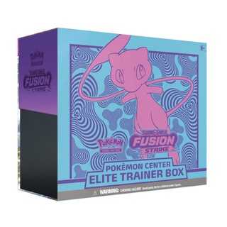 กล่องเทรนเนอร์ Pokemon Tcg: Sword &amp; Shield-Fusion Strike Pokemon Center Elite Trainer Box