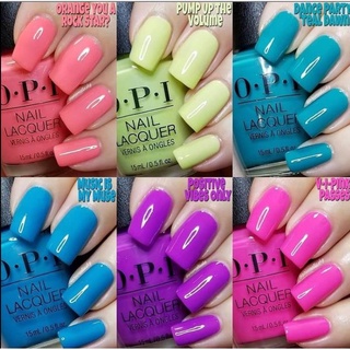 Opi ยาทาเล็บ สีนีออน ฤดูร้อน ของสะสม ขายดี แบรนด์ยอดนิยม สีทาเล็บ แห้งโดย Air