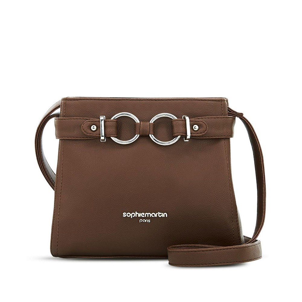 Sophie MARTIN ELIZARA T5451C3 กระเป๋า หนังพรีเมี่ยมสีน้ําตาล SM MEMBER ORIGINAL