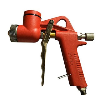 OKURA กาพ่นทรายบน รุ่น 9514A สีส้ม OKURA Sandblasting Gun Model 9514A Orange Color