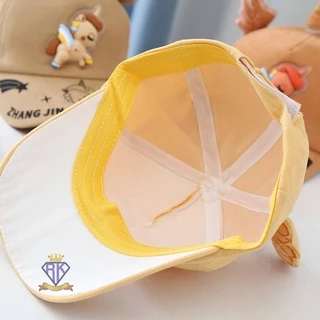 Fairy kids หมวกแก๊ปเด็ก แฟชั่นน่ารักๆทำจากผ้าฝ้ายนุ่มที่มีคุณภาพสูงและใช้งานง่าย หมวก 47-52 cm. A0044