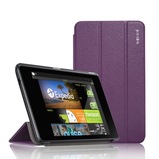 For Google Nexus 7 2nd 2013 PU Leather Case Joylink Folding Folio Tablet Protective Cover Auto Sleep Wake